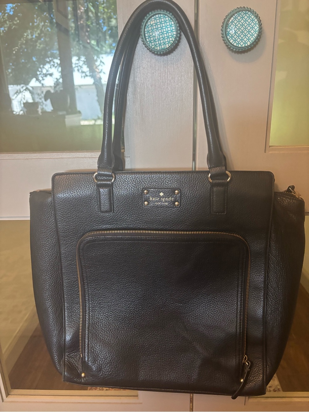 kate spade New York Baxter Street fernrose tote